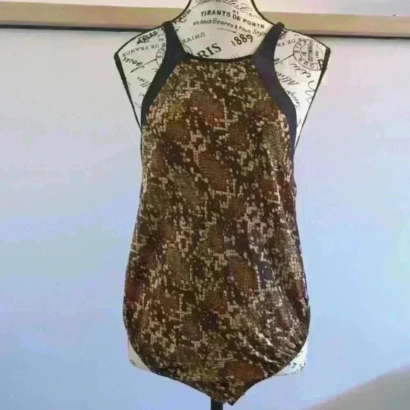 FREE PEOPLE | Women's Intimately Nights Out Snake-Print Bodysuit - Picture 1 of 6